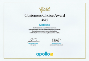 Βραβείο Επιλογή Πελάτων Apollo Χρυσό 2017